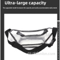 Paquete de cintura PVC PVC Packle de cintura transparente de hombro impermeable PVC